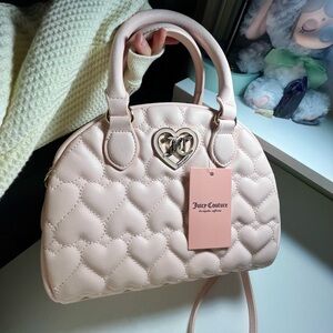 Juicy Couture Blush Heart Satchel